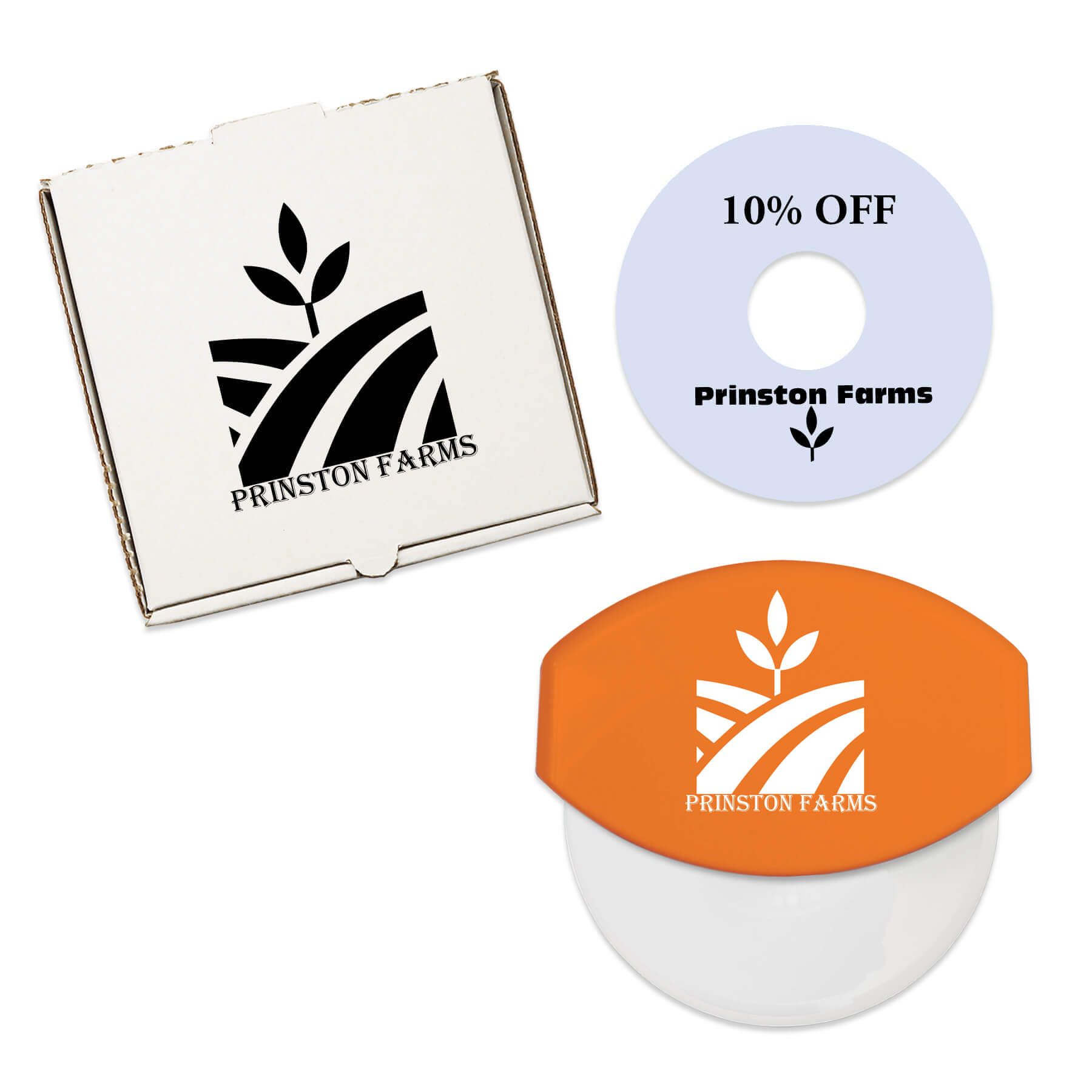 Paprika Orange Imprinted